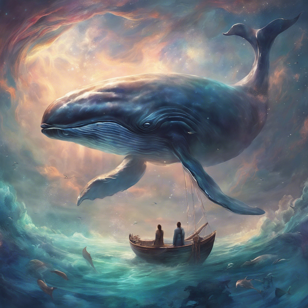 ballenas en el mundo de los sueños