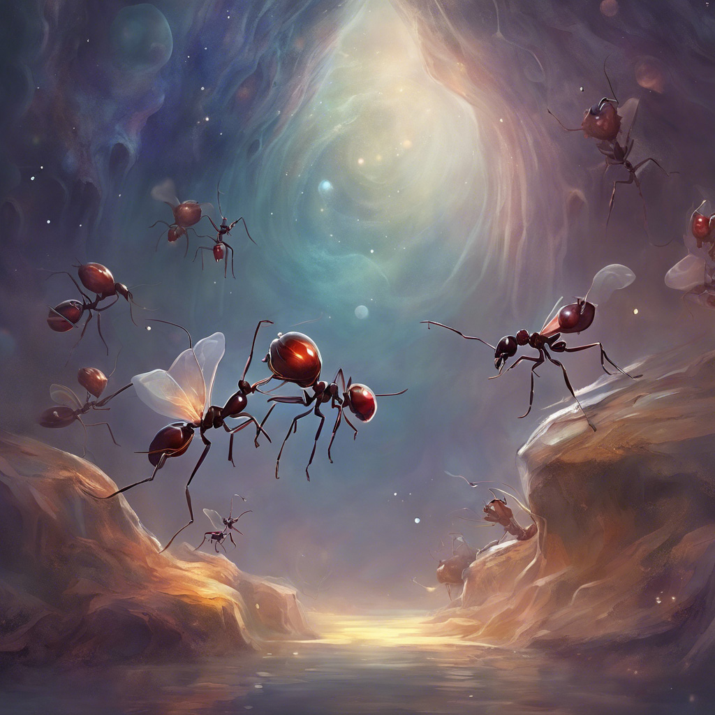 hormigas en el mundo de los sueños
