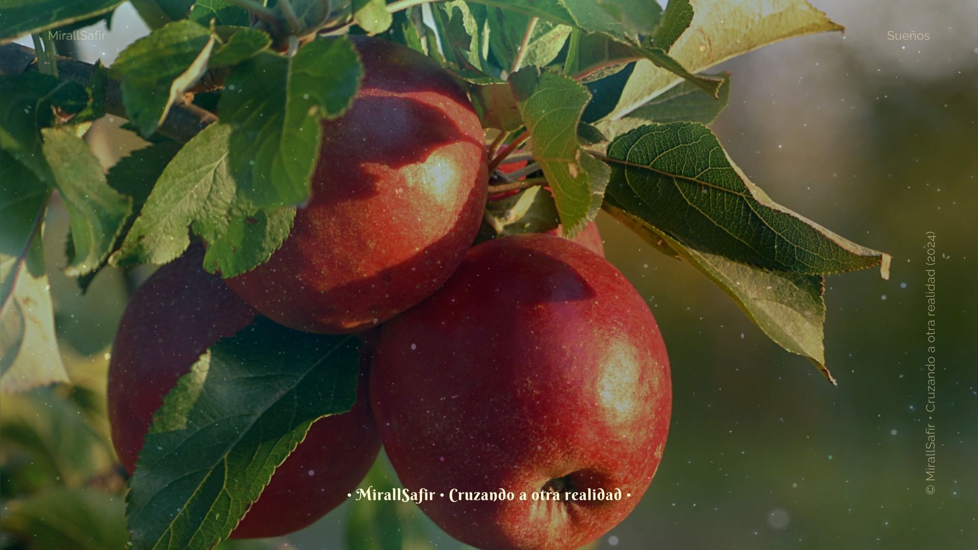 soñar con manzanas